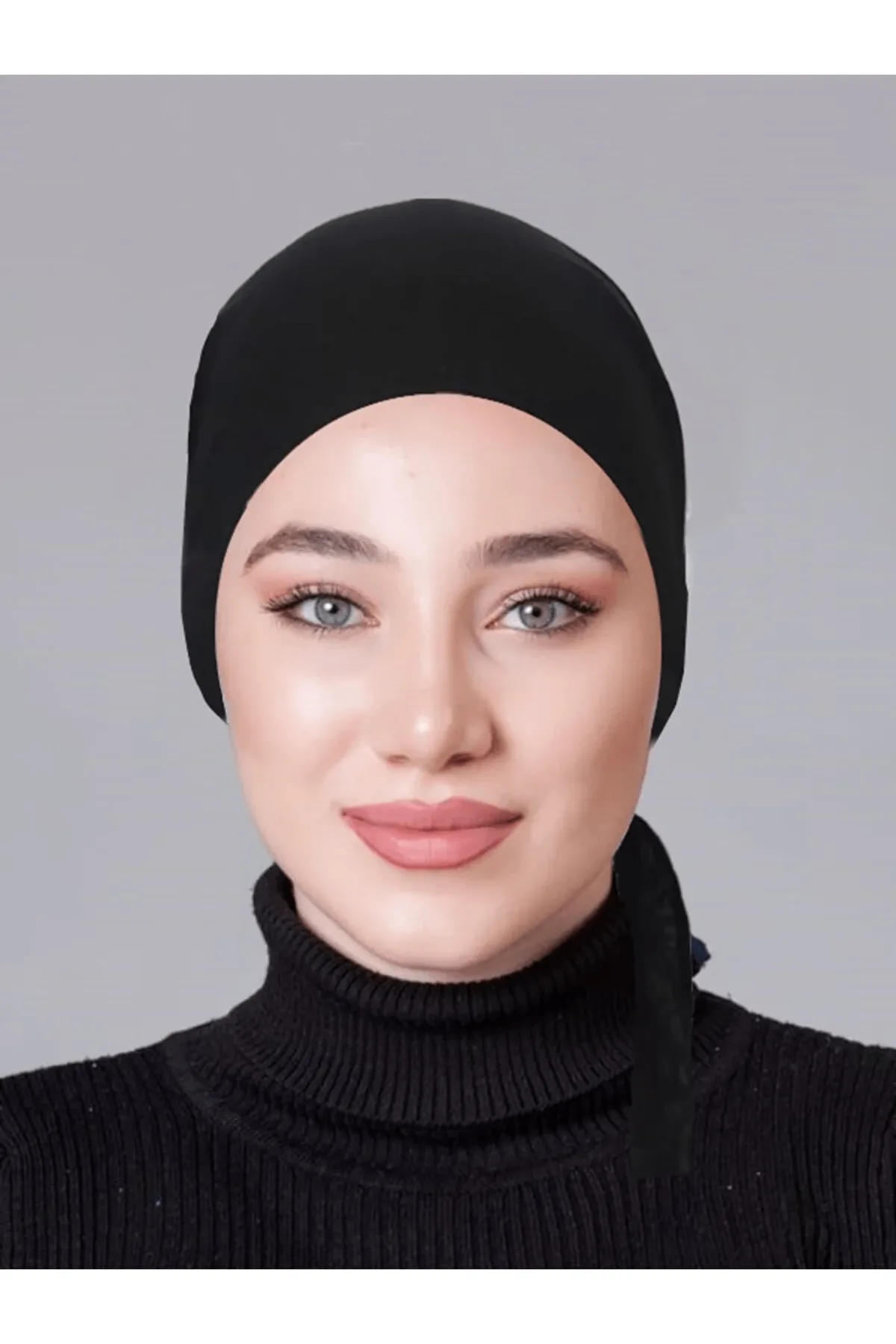 Kahve Dikişsiz Kaymayan Bone (Likralı)